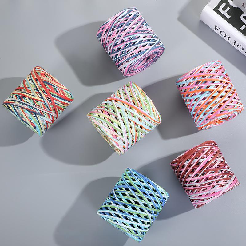 200M Raffia paper rope Straw Y - مراجعة Crochet Bag Raffia وسعره
