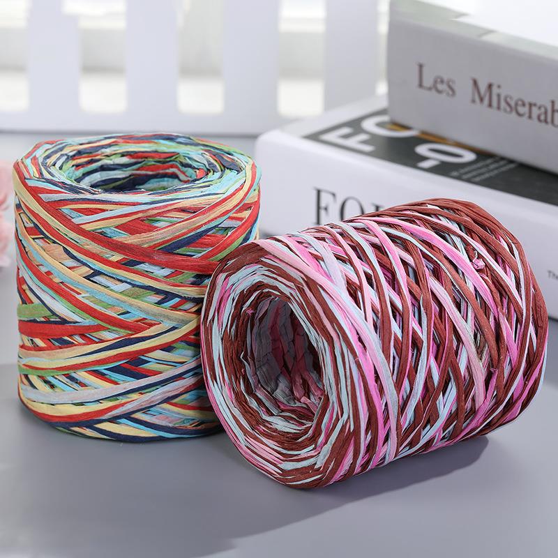 200M Raffia paper rope Straw Y - مراجعة Crochet Bag Raffia وسعره