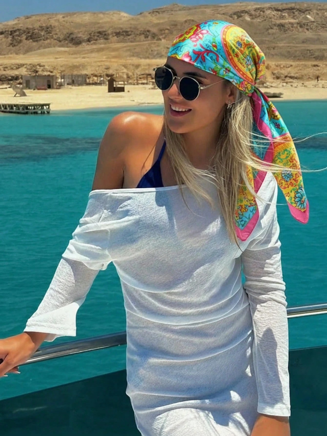 Luxury Brand Silk Satin Square - مراجعة Headband Summer Knit وسعره
