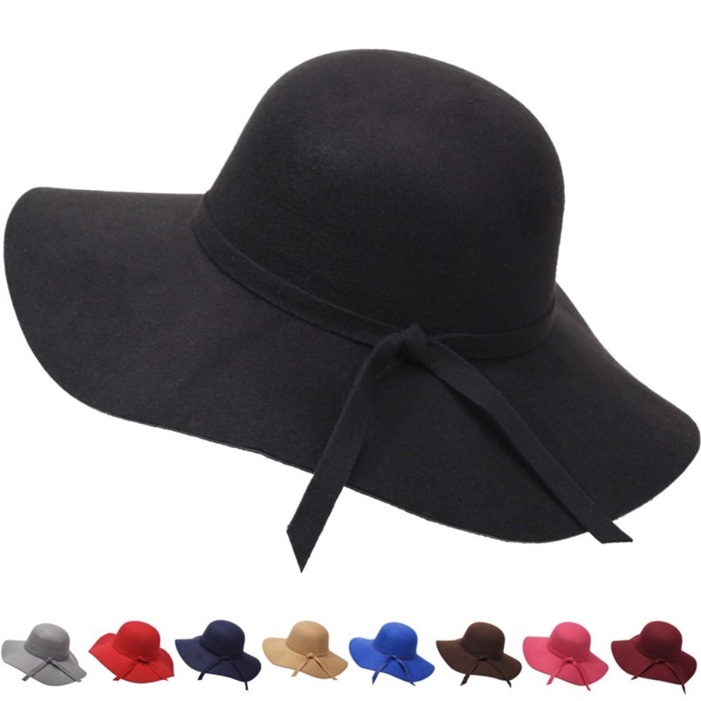 Vintage Style Bucket Hat Folda - مراجعة Hat Floppy Wide وسعره