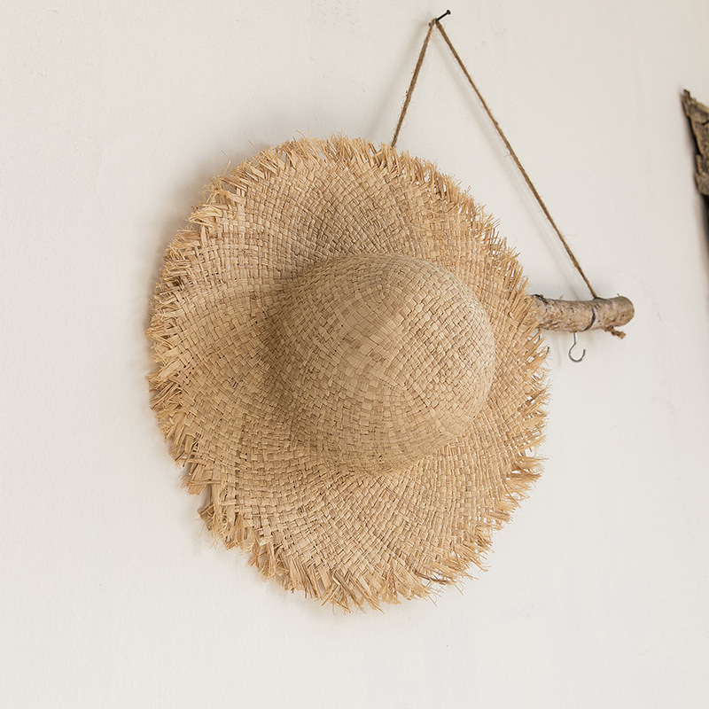 Women Raffia Straw Sun Hat Wid - مراجعة Hat Floppy Wide وسعره