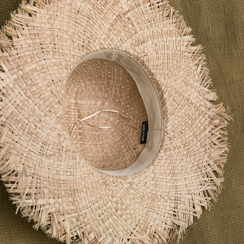 Women Raffia Straw Sun Hat Wid - مراجعة Hat Floppy Wide وسعره