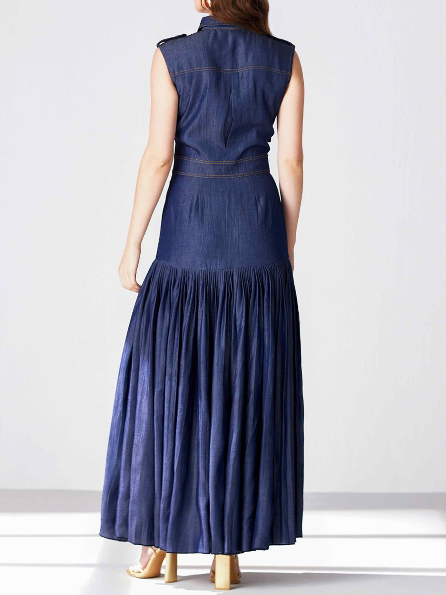TWOTWINSTYLE Patchwork Pockets - مراجعة Linen Dress Wrap وسعره