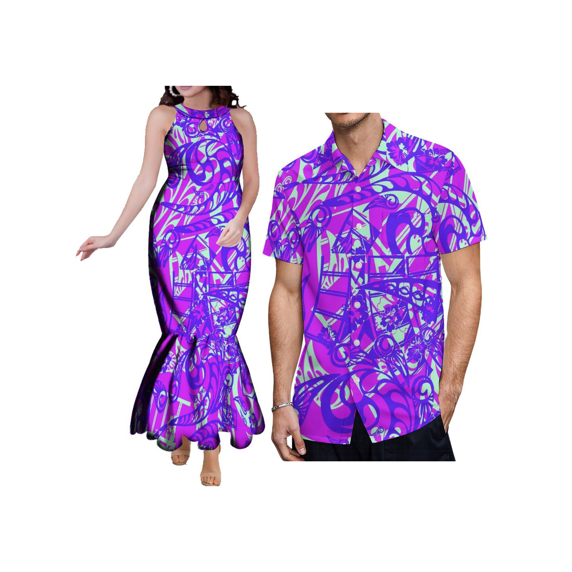 Customized Couples Clothes Big - مراجعة Maxi Dress Halter وسعره