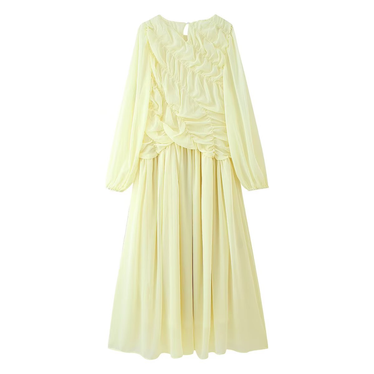 Autumn Long Sleeve Dresses 202 - مراجعة Linen Dress Wrap وسعره