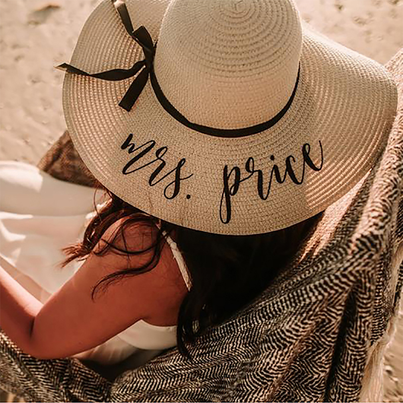 Personalized Custom Last Name  - مراجعة Hat Floppy Wide وسعره