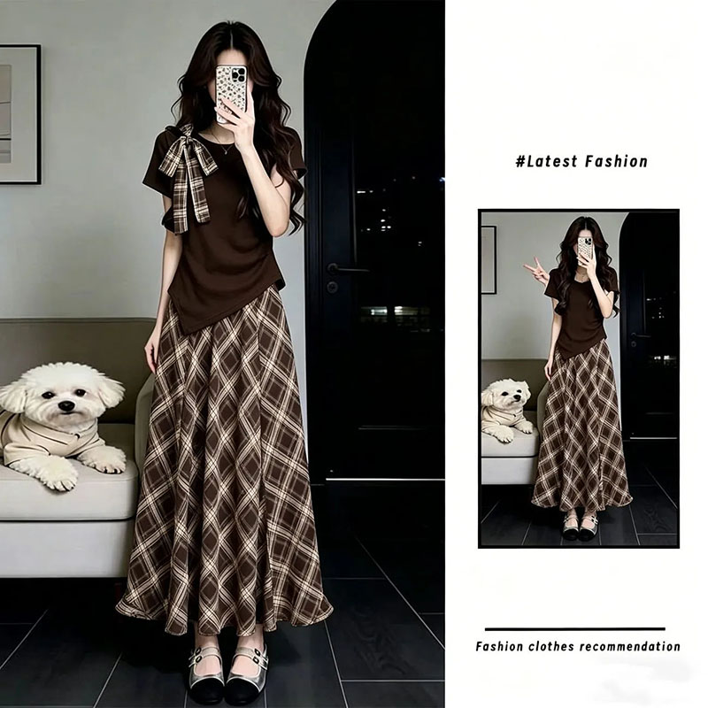 2026 Summer Women's New Two-pi - مراجعة Blouse Off Shoulder وسعره