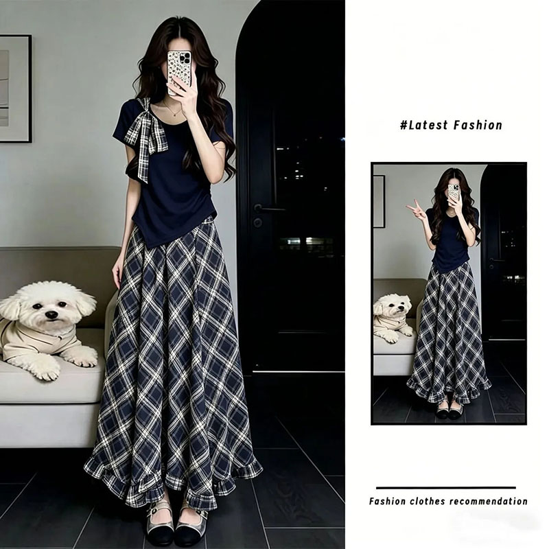 2026 Summer Women's New Two-pi - مراجعة Blouse Off Shoulder وسعره