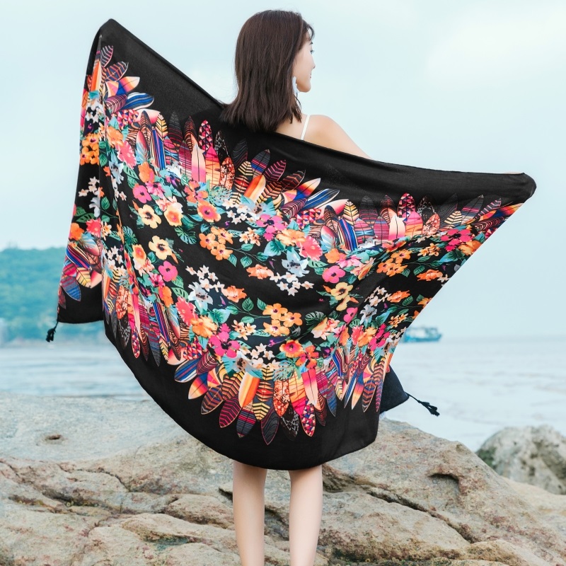 20 styles 90x180cm Cotton line - مراجعة Linen Dress Wrap وسعره