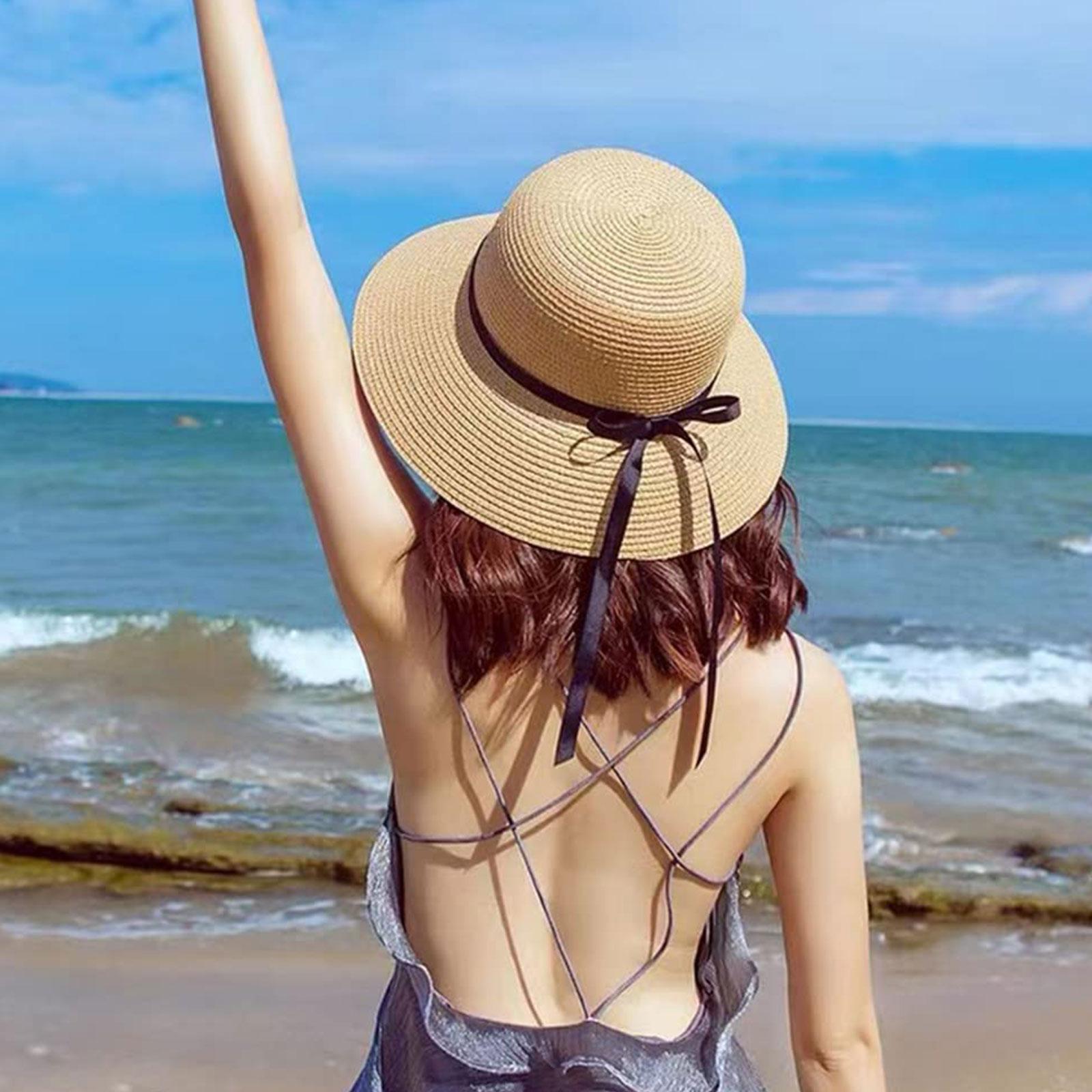 Summer Straw Hat Big Wide Brim - مراجعة Hat Floppy Wide وسعره