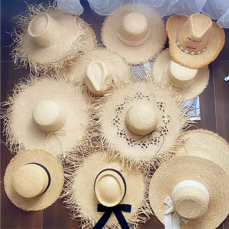 New Women Summer Natural Raffi - مراجعة Hat Floppy Wide وسعره