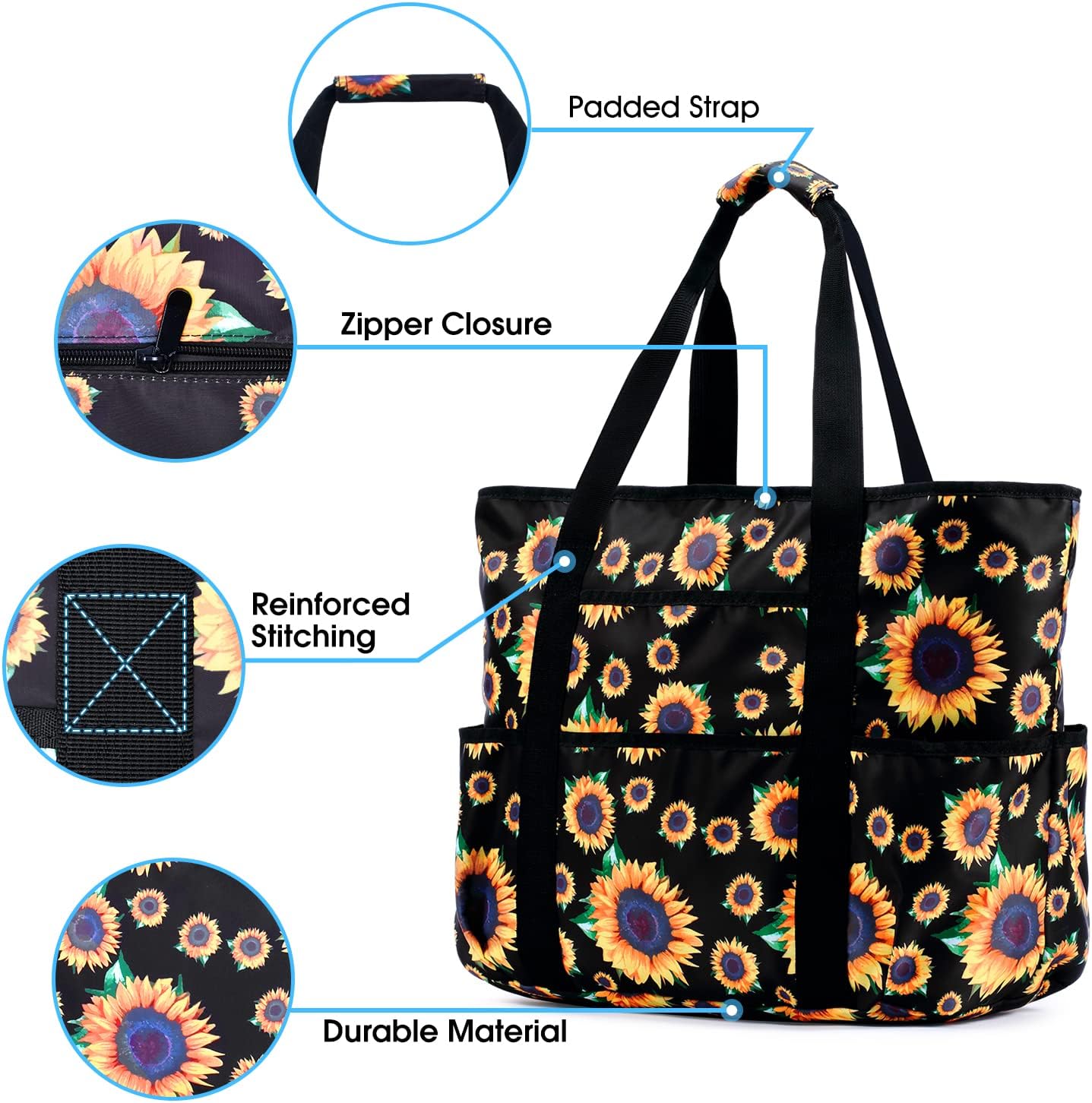 Large Beach Tote Bag for Women - مراجعة Tote Bag Beach وسعره