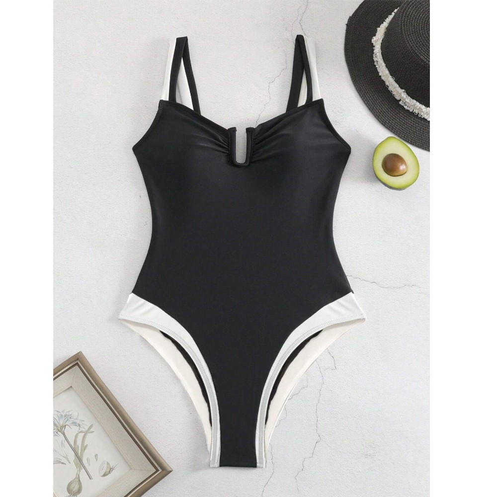 2026 Bikini Woman Tankini Deep - مراجعة Swimsuit Bikini Ruched وسعره