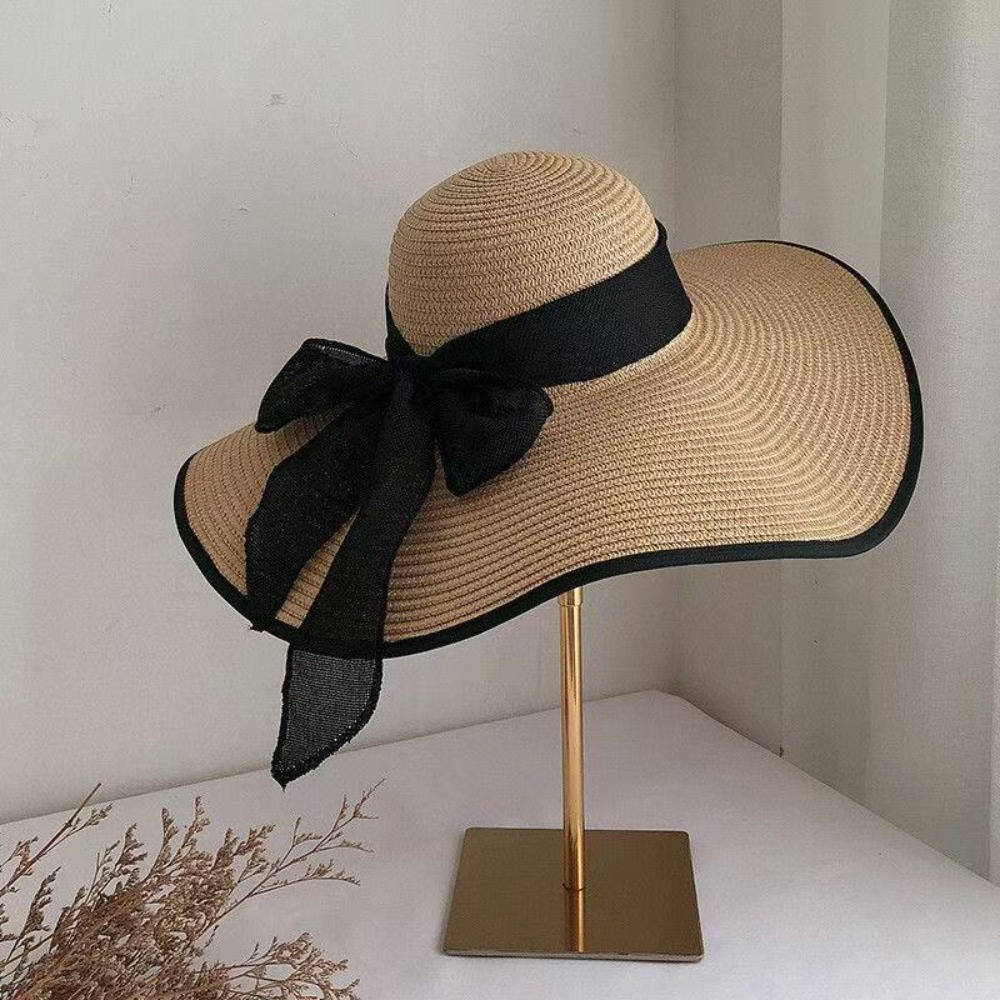 Women Summer Wide Brim Straw H - مراجعة Hat Floppy Wide وسعره