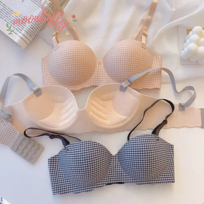 Women Ice Bra One Cup Thick Co - مراجعة Bralette Triangle Set وسعره