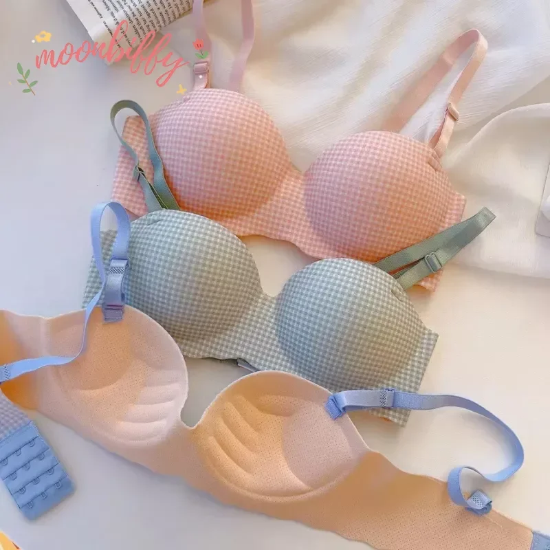 Women Ice Bra One Cup Thick Co - مراجعة Bralette Triangle Set وسعره