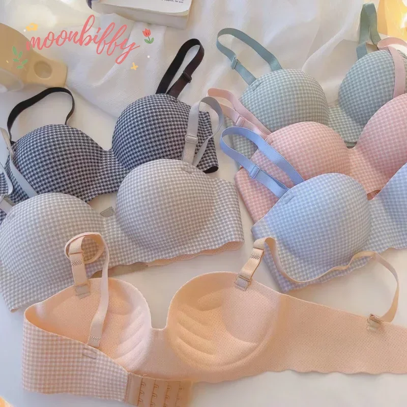 Women Ice Bra One Cup Thick Co - مراجعة Bralette Triangle Set وسعره