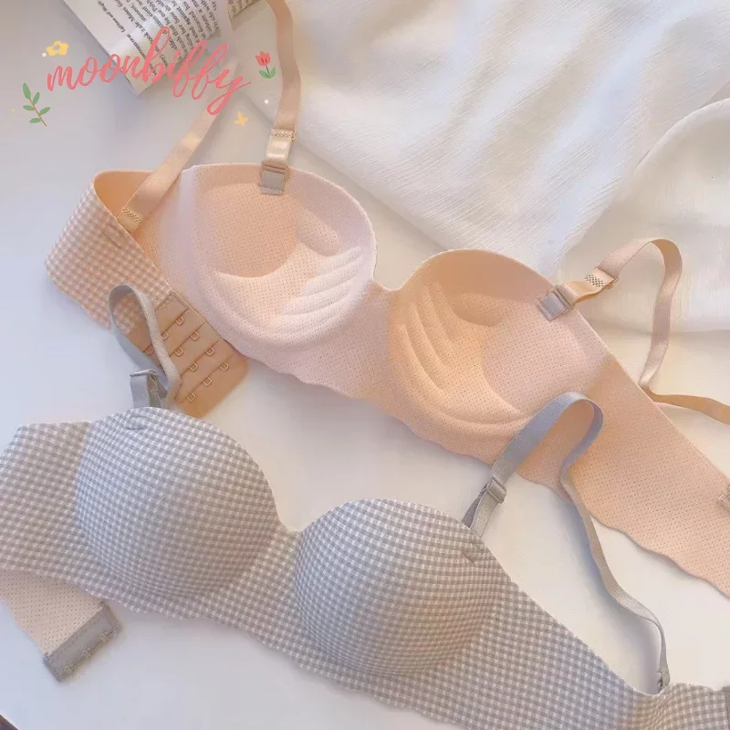 Women Ice Bra One Cup Thick Co - مراجعة Bralette Triangle Set وسعره