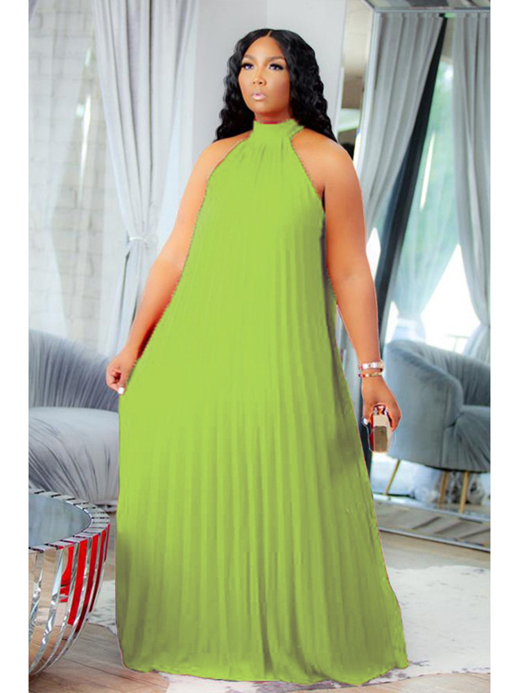 Wmstar Plus Size Women Long Dr - مراجعة Maxi Dress Halter وسعره