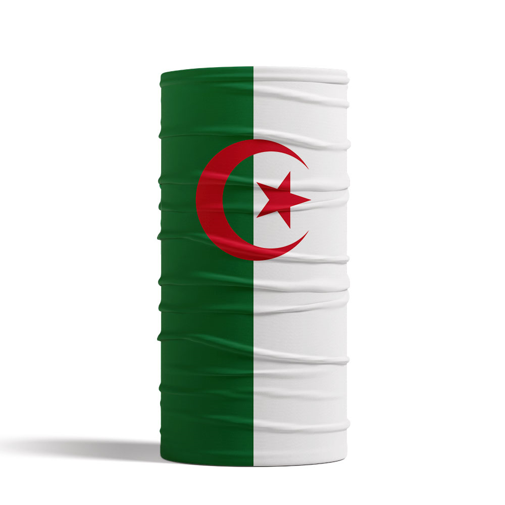 Algeria Flag Printed Bandana H - مراجعة Headband Summer Knit وسعره