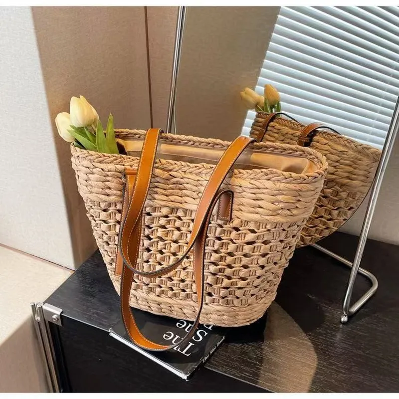 Large capacity seaside vacatio - مراجعة Tote Bag Beach وسعره