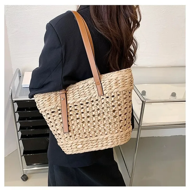 Large capacity seaside vacatio - مراجعة Tote Bag Beach وسعره