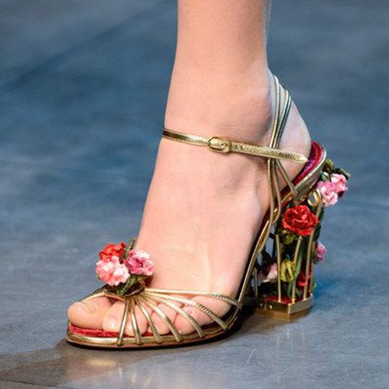 Luxury Bird Cage Women Sandals - مراجعة Sandal Strappy Heeled وسعره