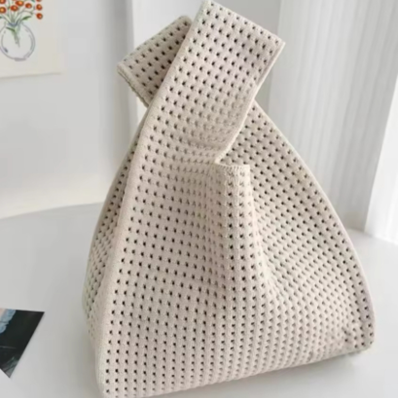 Women Beach Bag Hollow Knit Kn - مراجعة Tote Bag Beach وسعره