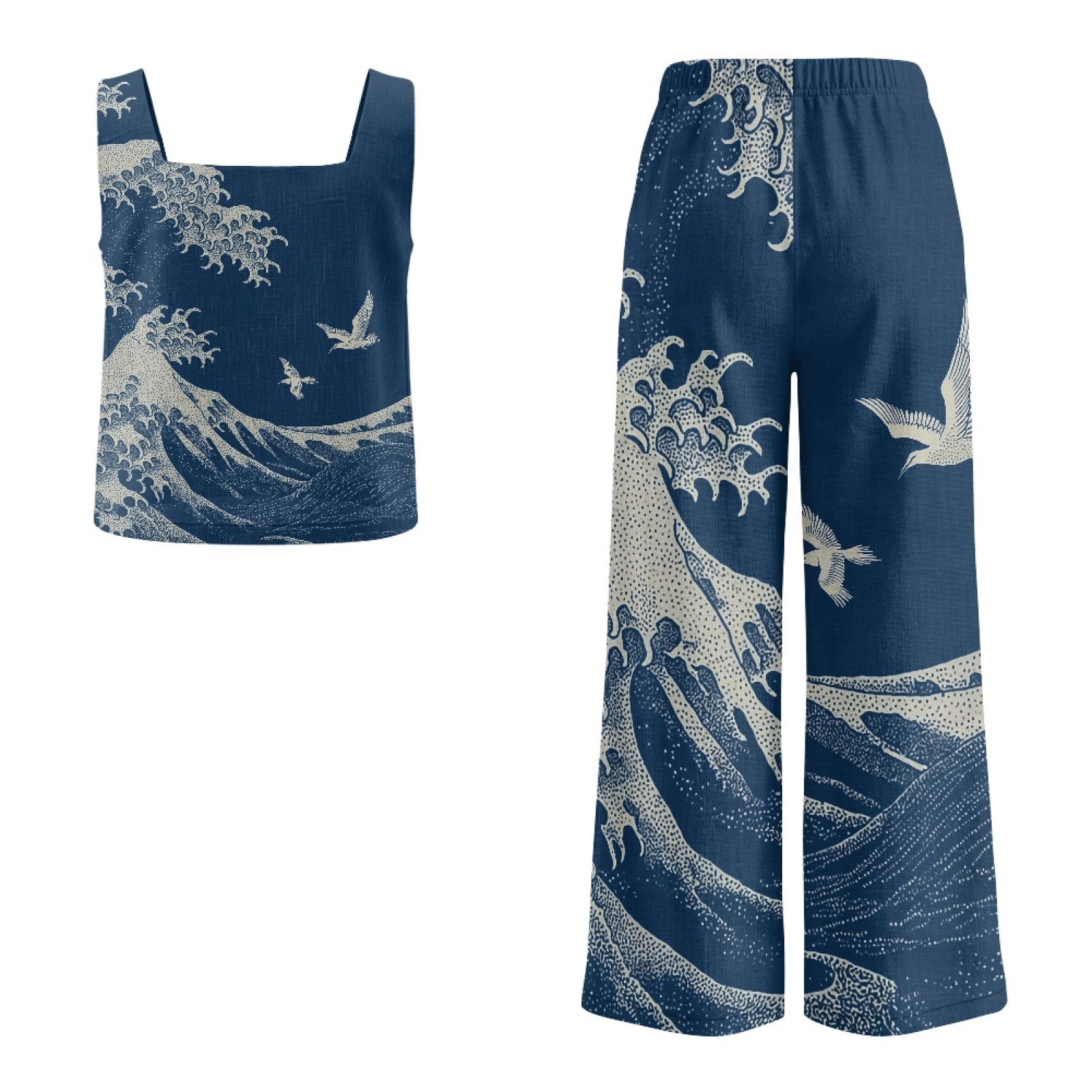INSTANTARTS Women’s Linen Vest - مراجعة Linen Pant Wide وسعره