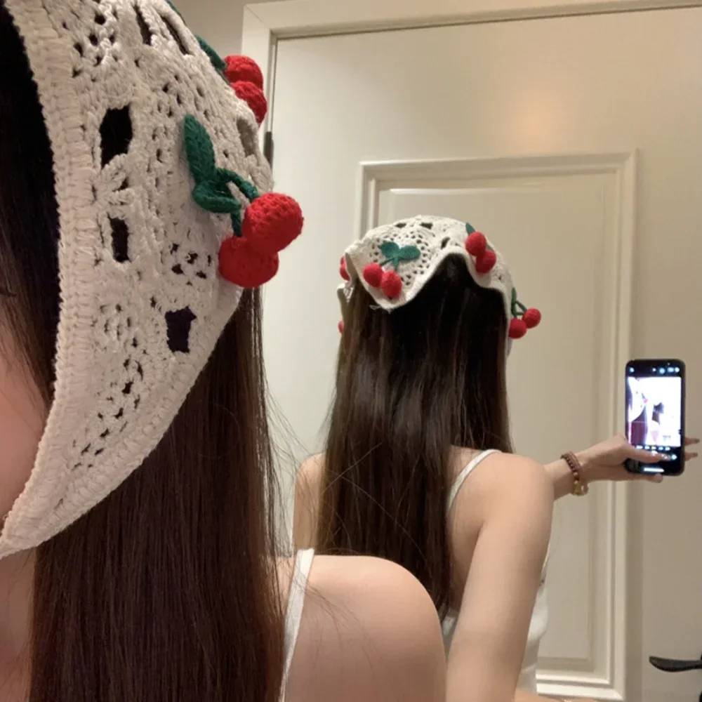 Sweet French Pastoral Style Tr - مراجعة Headband Summer Knit وسعره