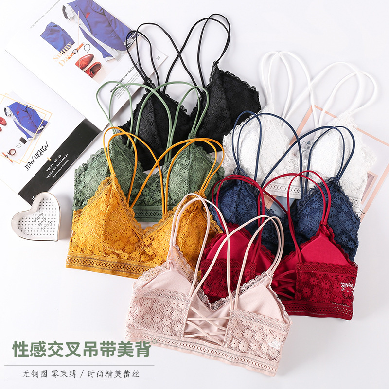 3D Sexy Lingerie Seamless Spor - مراجعة Bralette Triangle Set وسعره