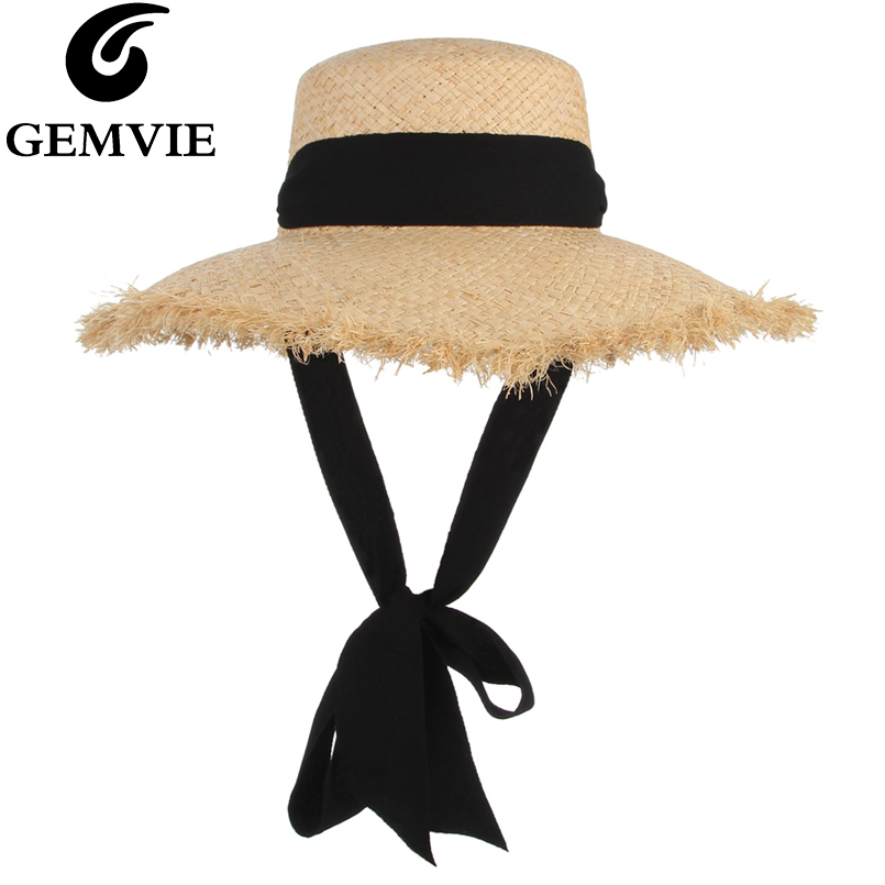 GEMVIE Handmade Weave Raffia S - مراجعة Hat Floppy Wide وسعره