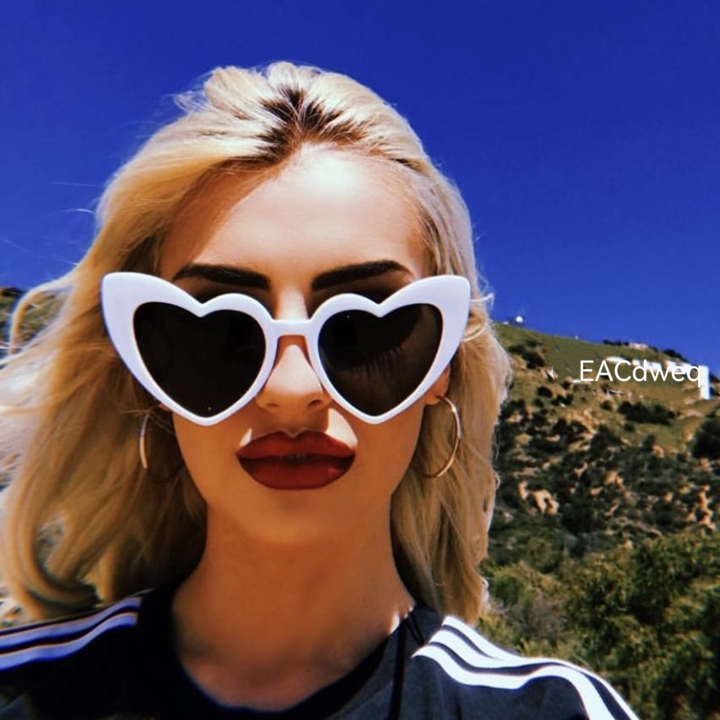 Love Heart Cat Eye Sunglasses  - مراجعة Sunglasses Cat Eye وسعره