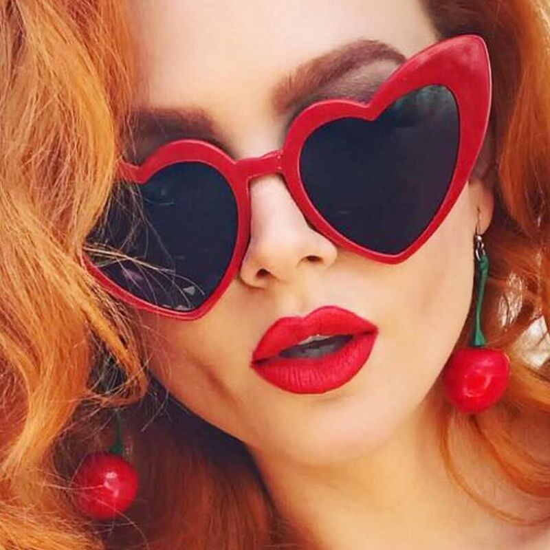 Love Heart Cat Eye Sunglasses  - مراجعة Sunglasses Cat Eye وسعره