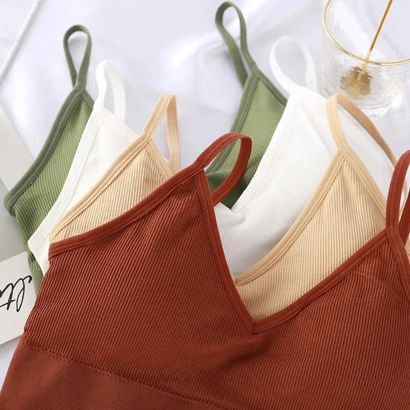 Seamless Women Push Up Bra Bea - مراجعة Bralette Triangle Set وسعره