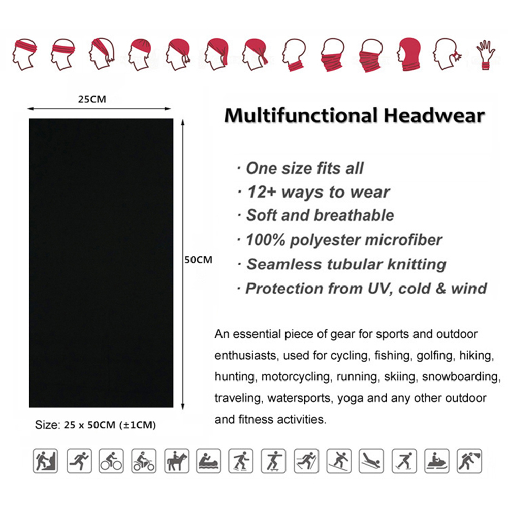 Seamless Solid Color Bandanas  - مراجعة Headband Summer Knit وسعره