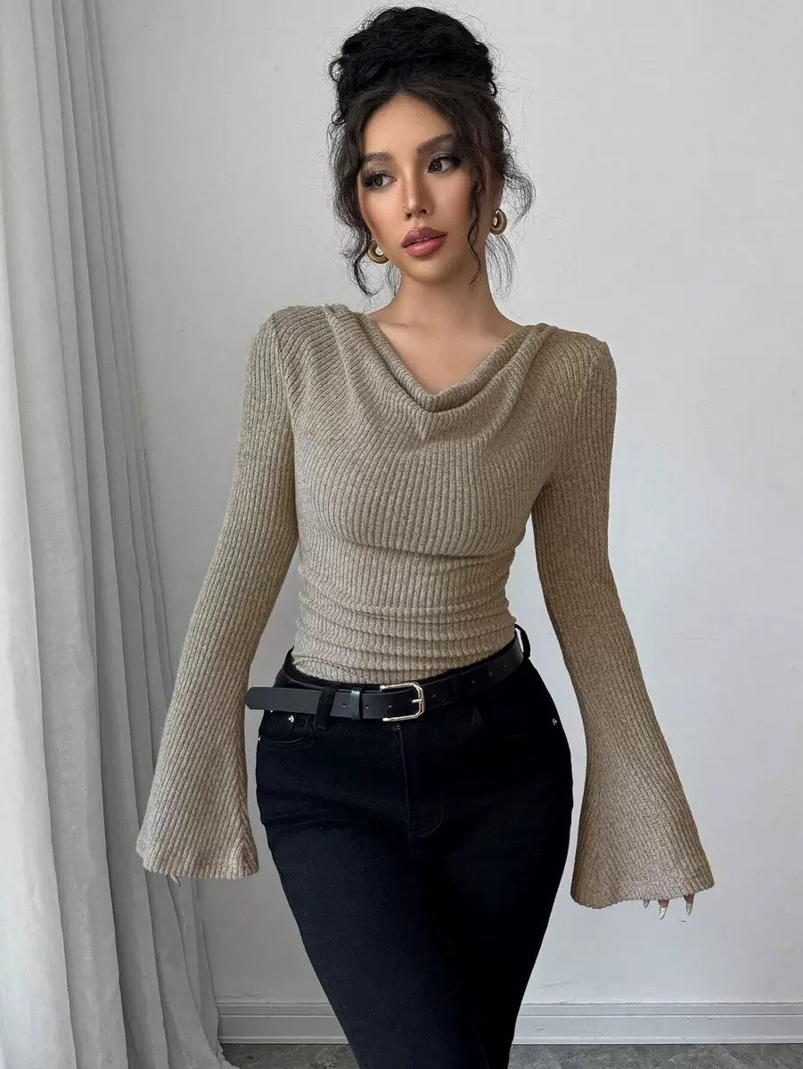Women Blouse Off Shoulder Cowl - مراجعة Blouse Off Shoulder وسعره