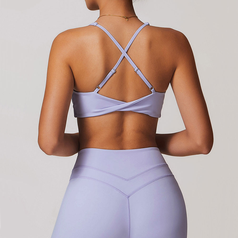 JUREN Sports Bra Women Fitness - مراجعة Bralette Triangle Set وسعره