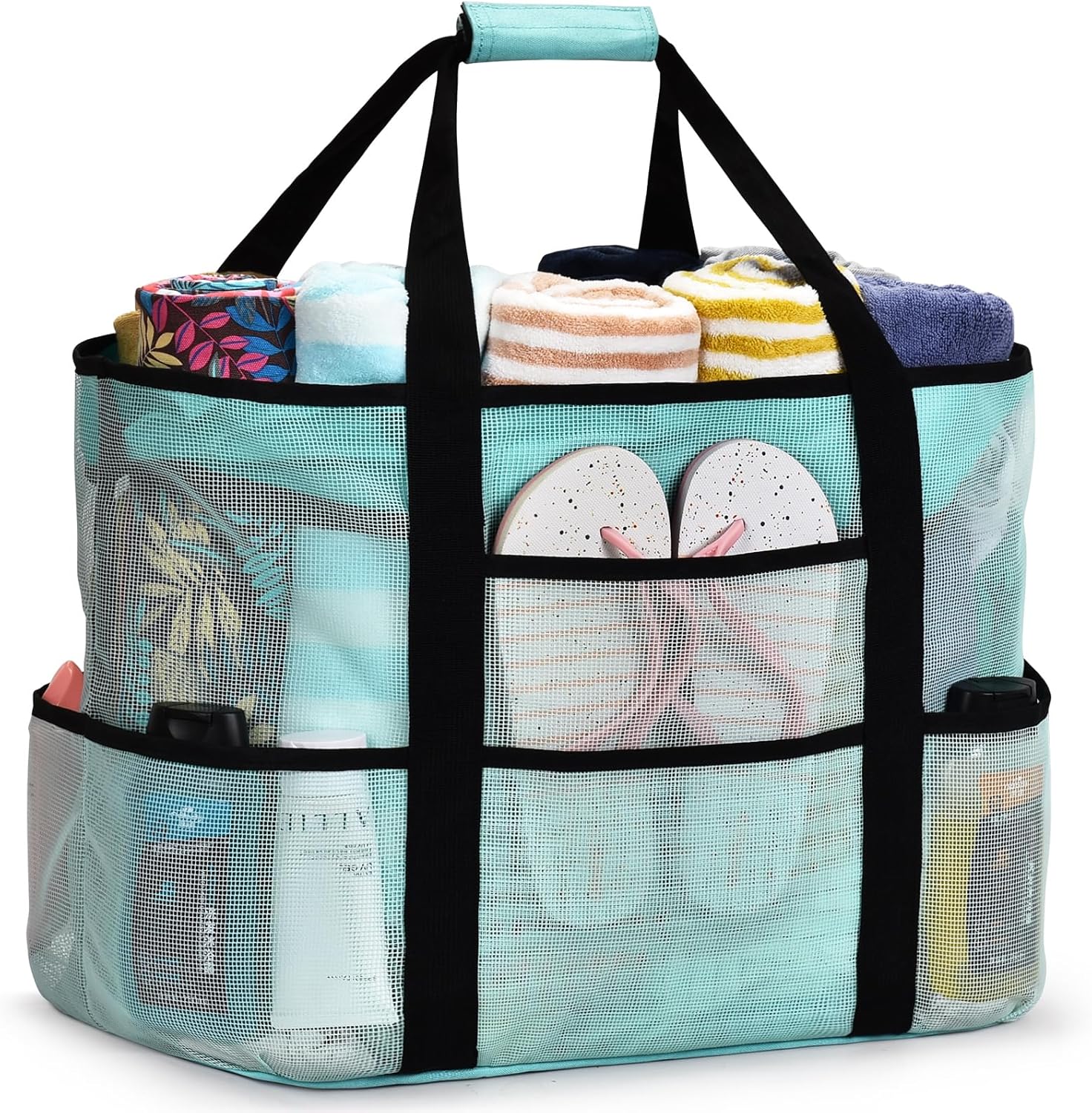 Extra Large Mesh Beach Bag, Wa - مراجعة Tote Bag Beach وسعره