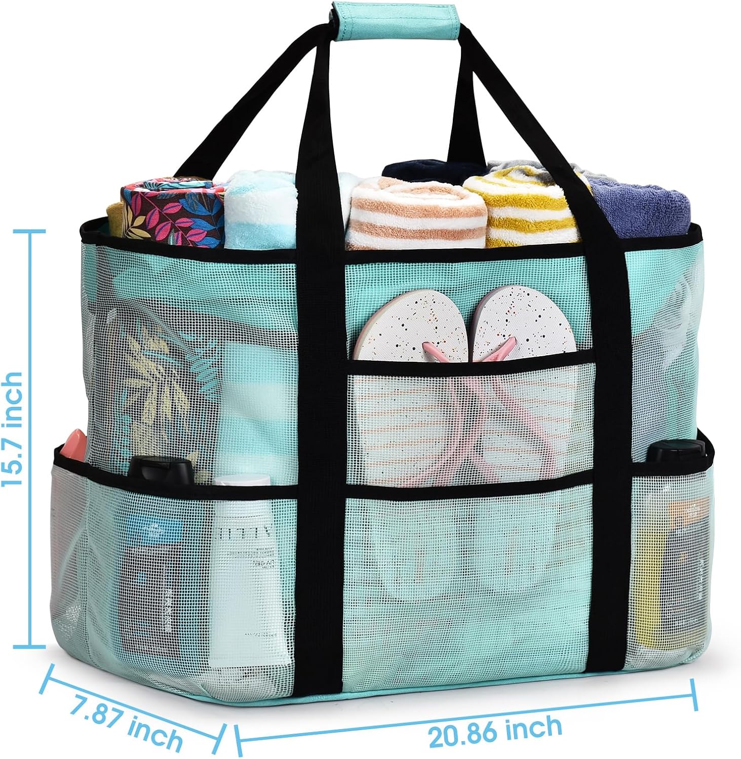 Extra Large Mesh Beach Bag, Wa - مراجعة Tote Bag Beach وسعره