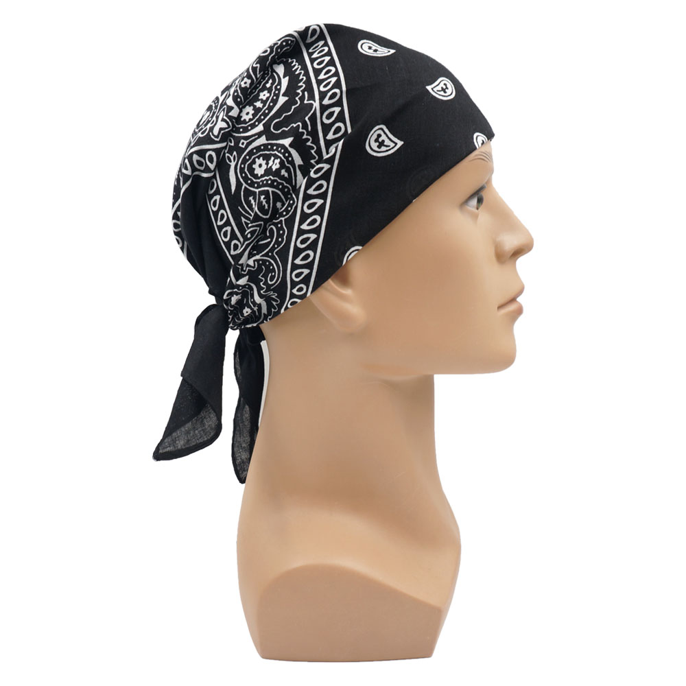100% Cotton Paisley Bandana Bo - مراجعة Headband Summer Knit وسعره