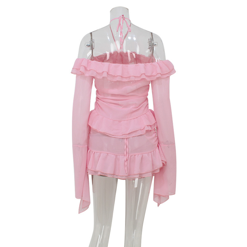 Women Holiday Sweet Ruffles 2  - مراجعة Blouse Off Shoulder وسعره