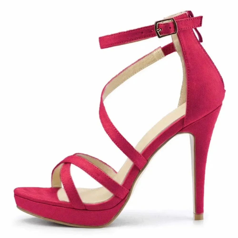 Women Sandals Summer Sexy Pump - مراجعة Sandal Strappy Heeled وسعره