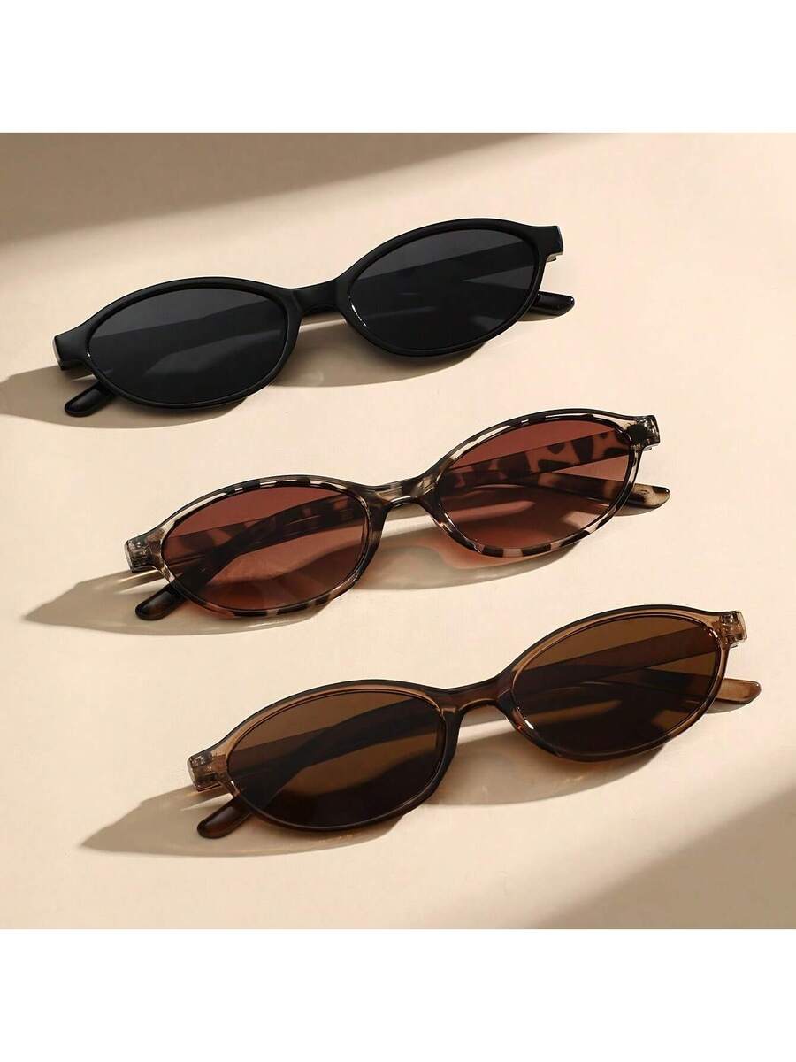 3-Pack Unisex Y2K Small Frame  - مراجعة Sunglasses Cat Eye وسعره