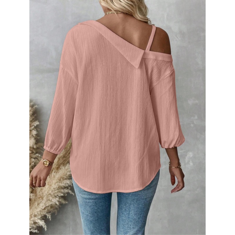 Plus Size1XL-5XL Women Blouses - مراجعة Blouse Off Shoulder وسعره