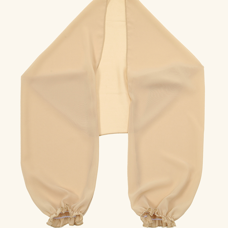 Solid Color Chiffon Shawl Summ - مراجعة Blouse Off Shoulder وسعره