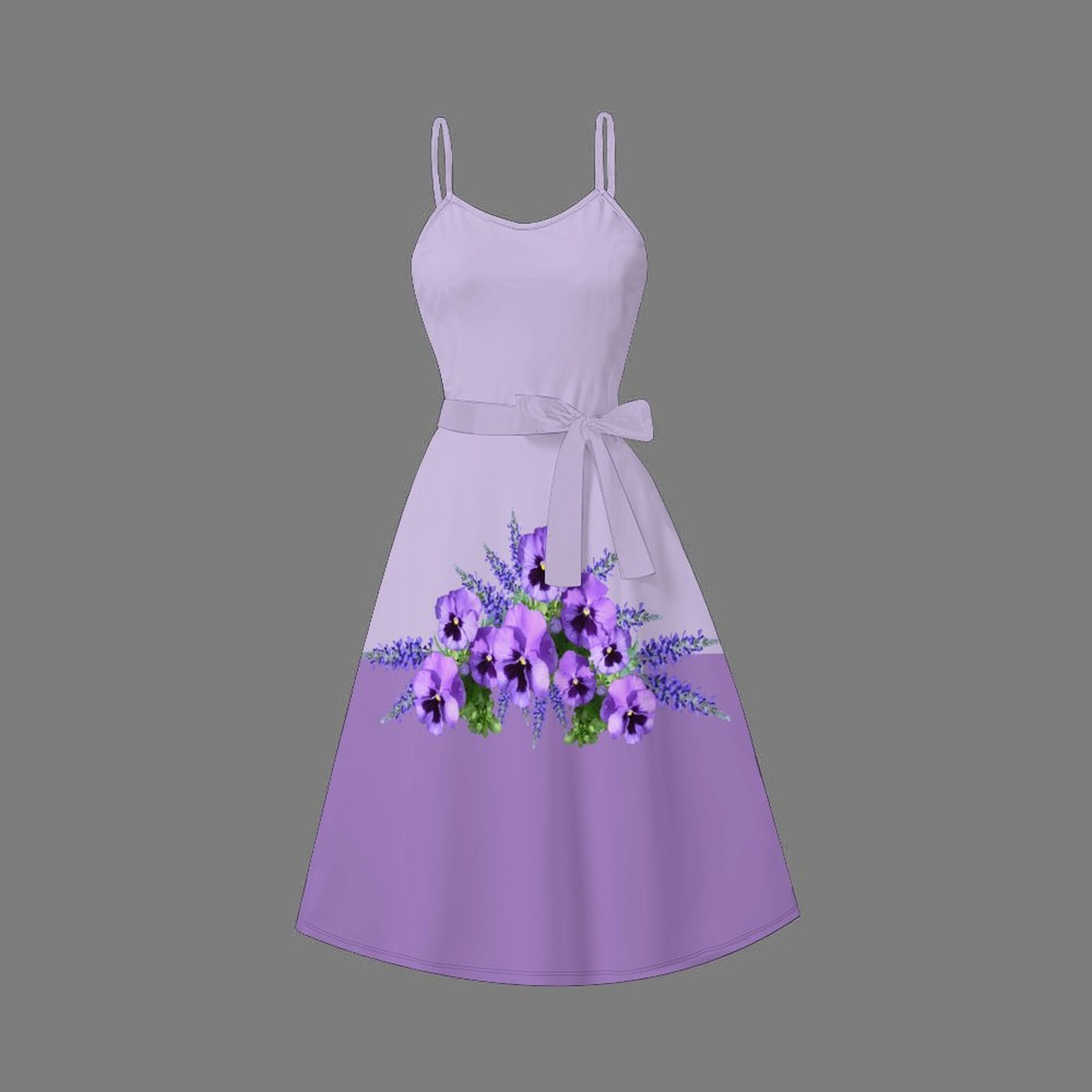 2pcs Beach Vacation Sleeveless - مراجعة Midi Skirt Floral وسعره