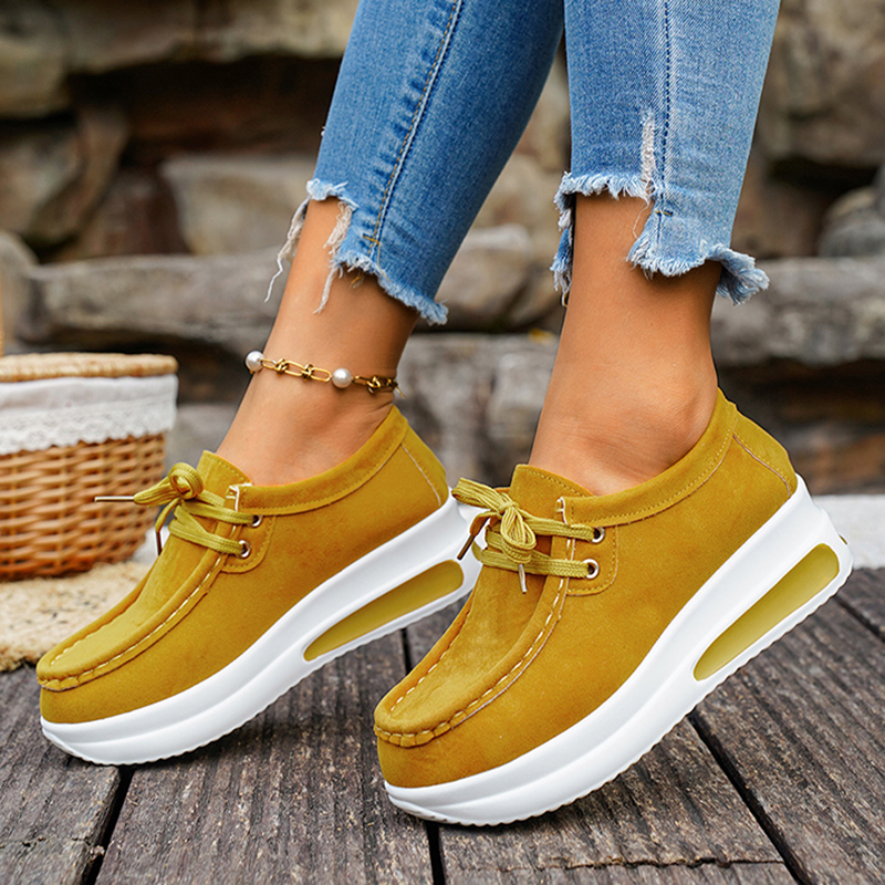 Basic Color Platform Loafers f - مراجعة Wedge Espadrille Women وسعره