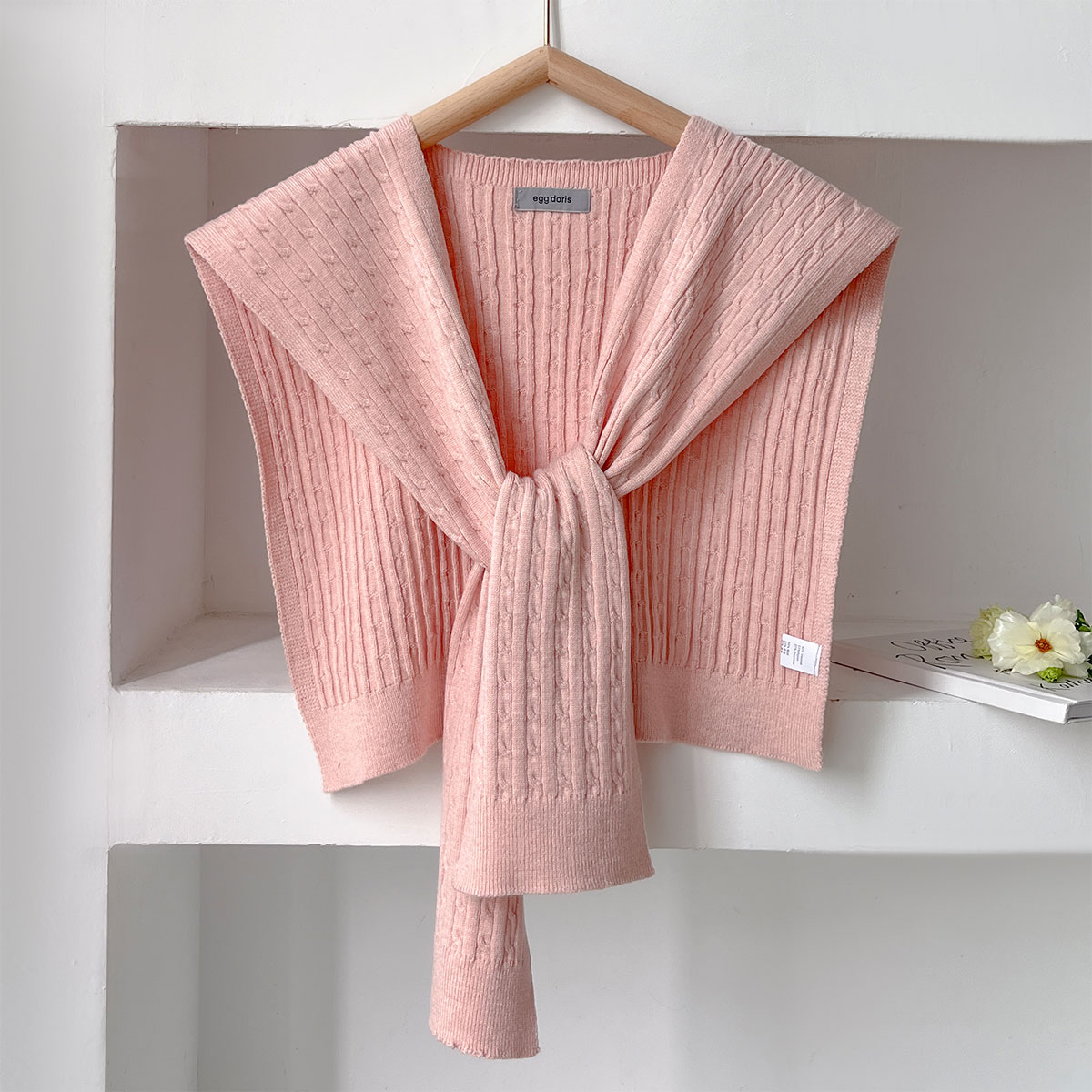 NEW Korean Autumn Knit Shawl F - مراجعة Blouse Off Shoulder وسعره